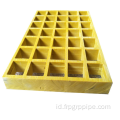 Mini Mesh Fiberglass FRP Grating untuk Garden Walkway